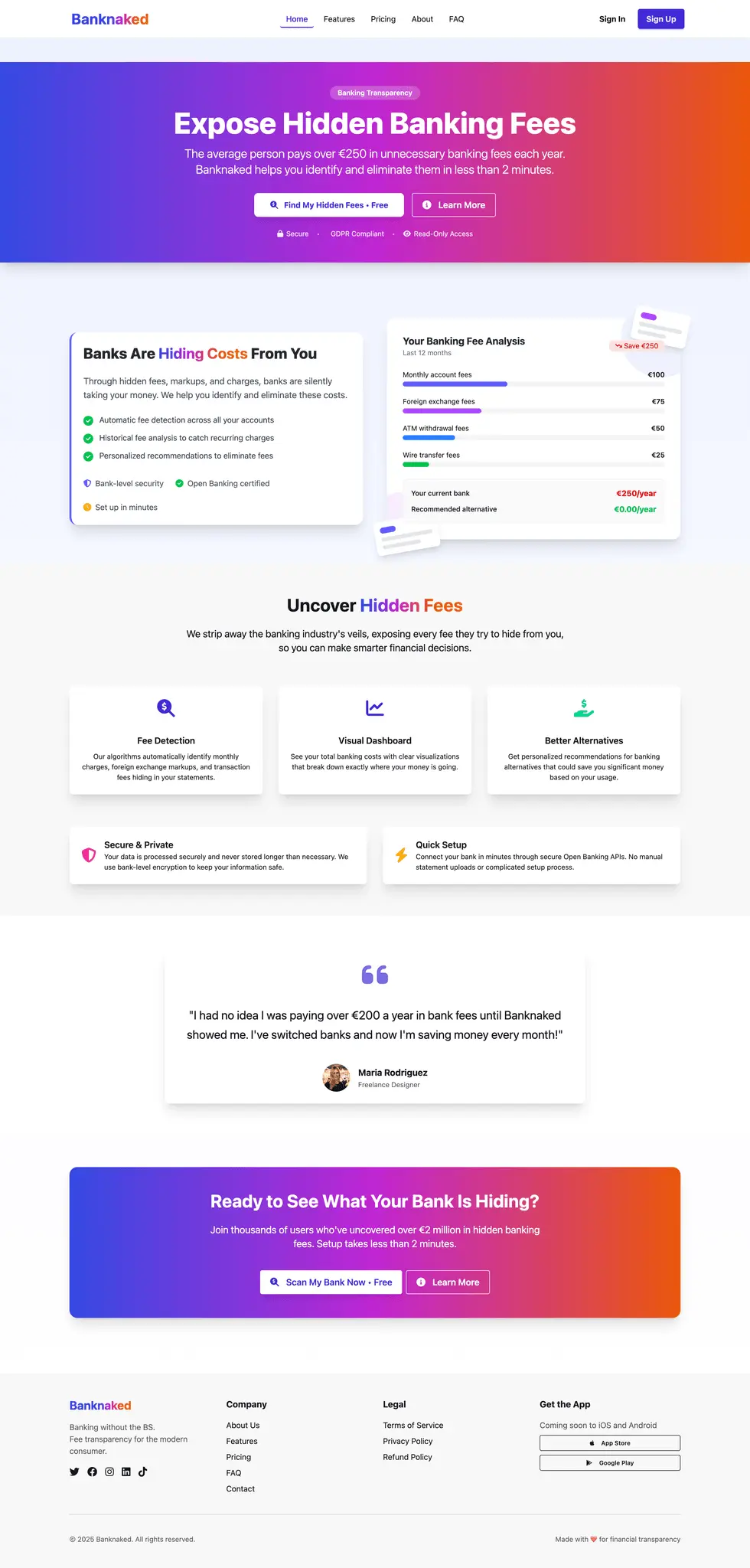 Screenshot 1 of Banknaked