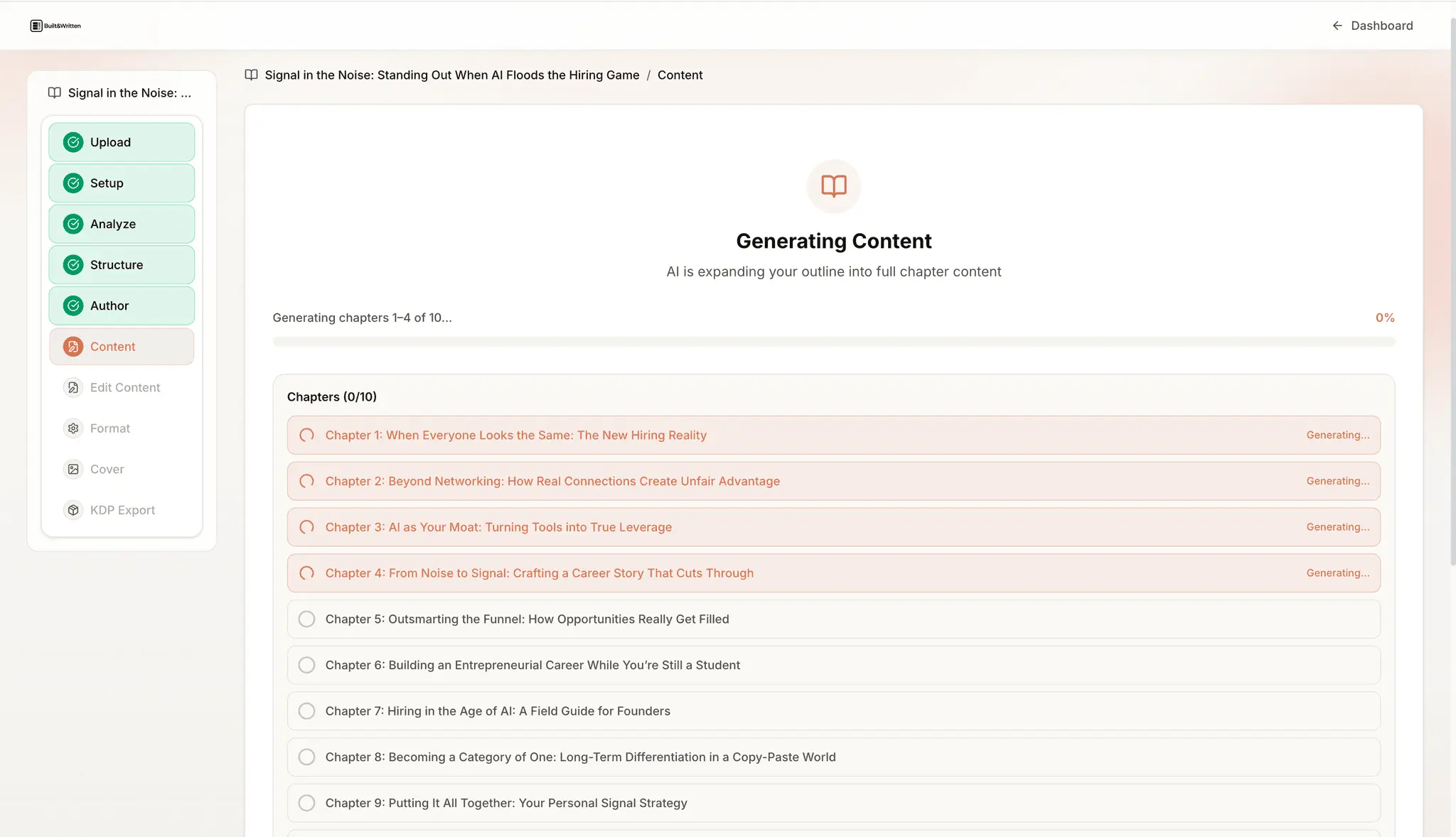 Screenshot 6 of Built&Written