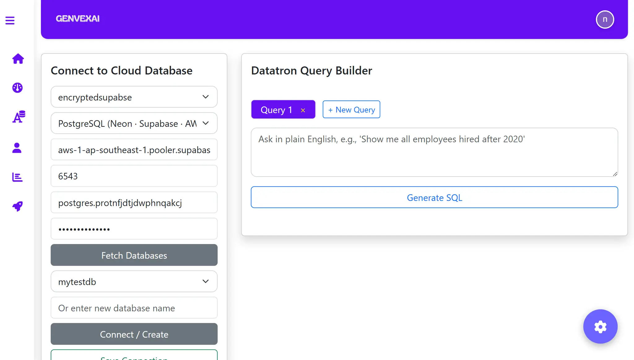 Screenshot 3 of GenvexAI – AI Powered App Builder