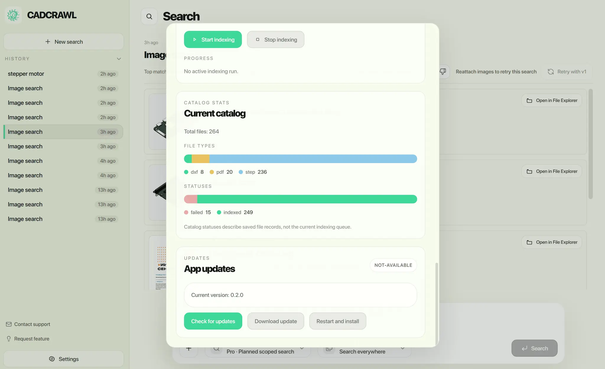 Screenshot 3 of CADCrawl