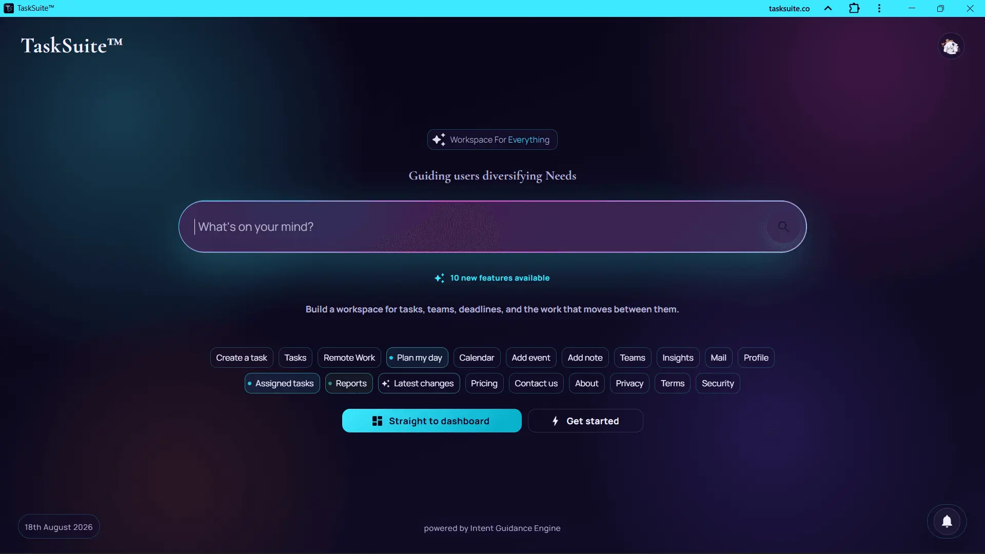 Screenshot 1 of TaskSuite