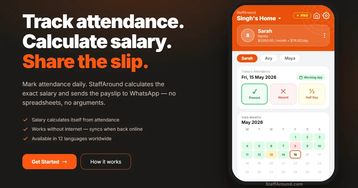 Screenshot 1 of StaffAround