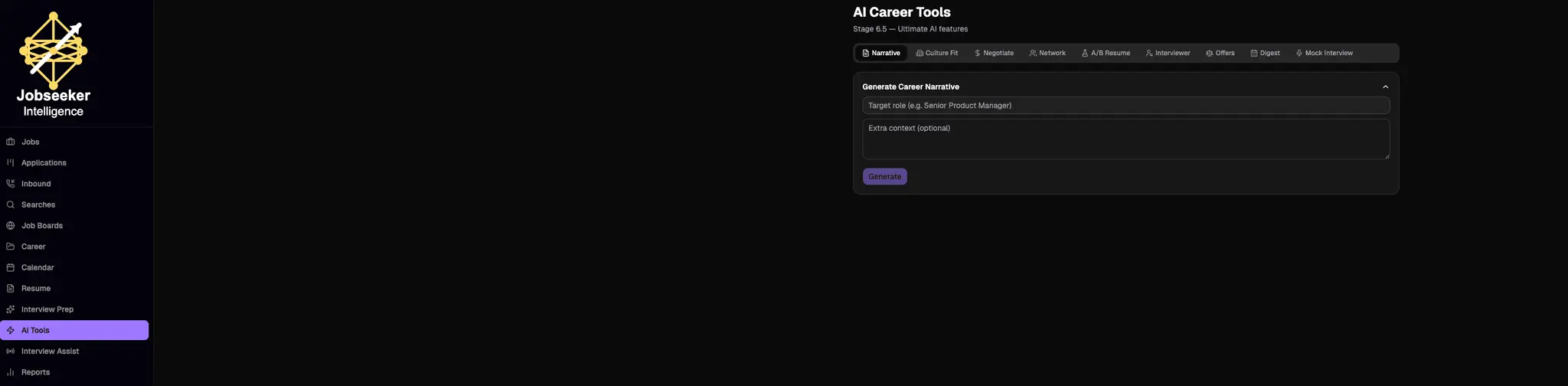 Screenshot 5 of Jobseeker Intelligence