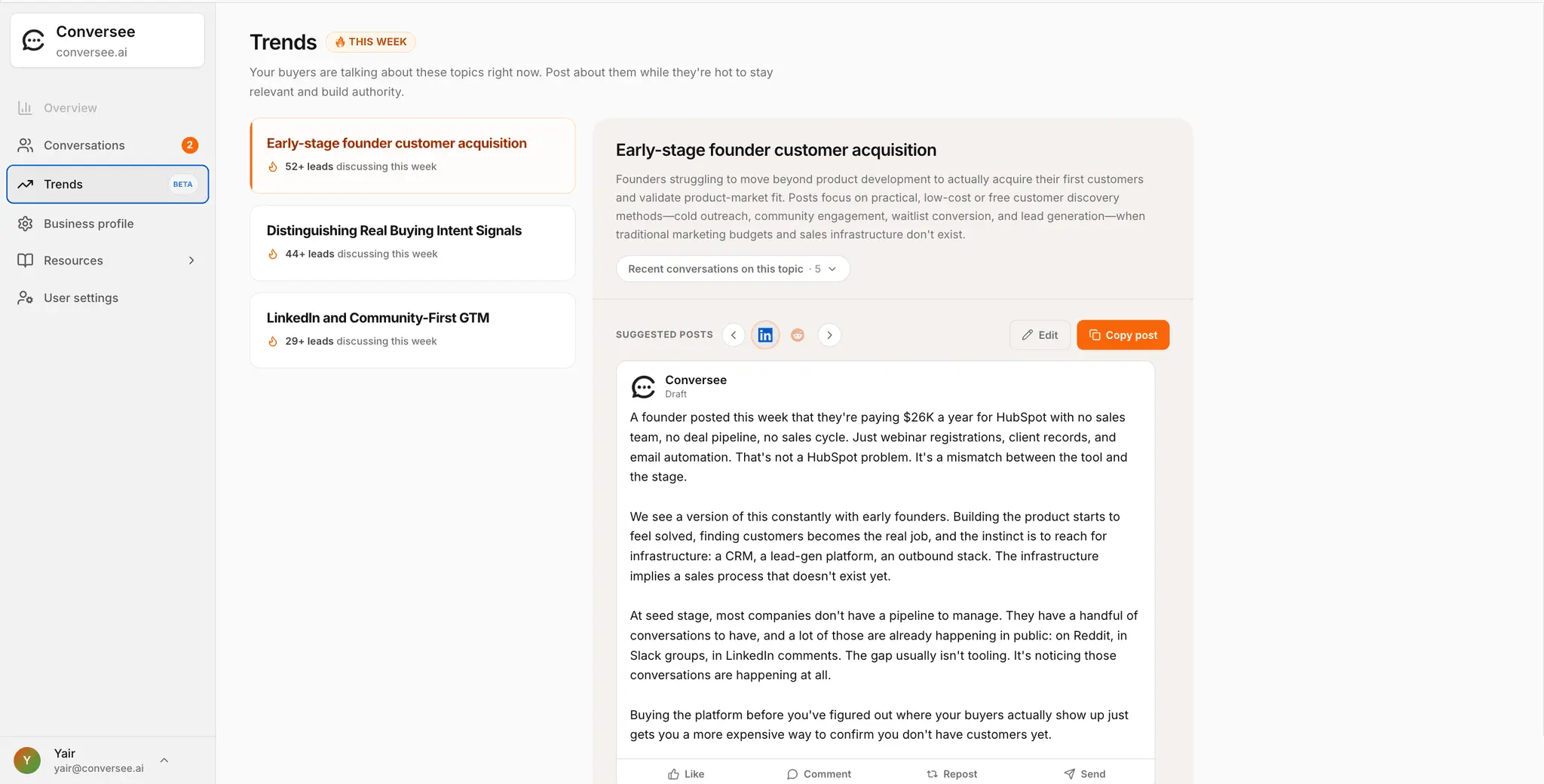 Screenshot 4 of Conversee