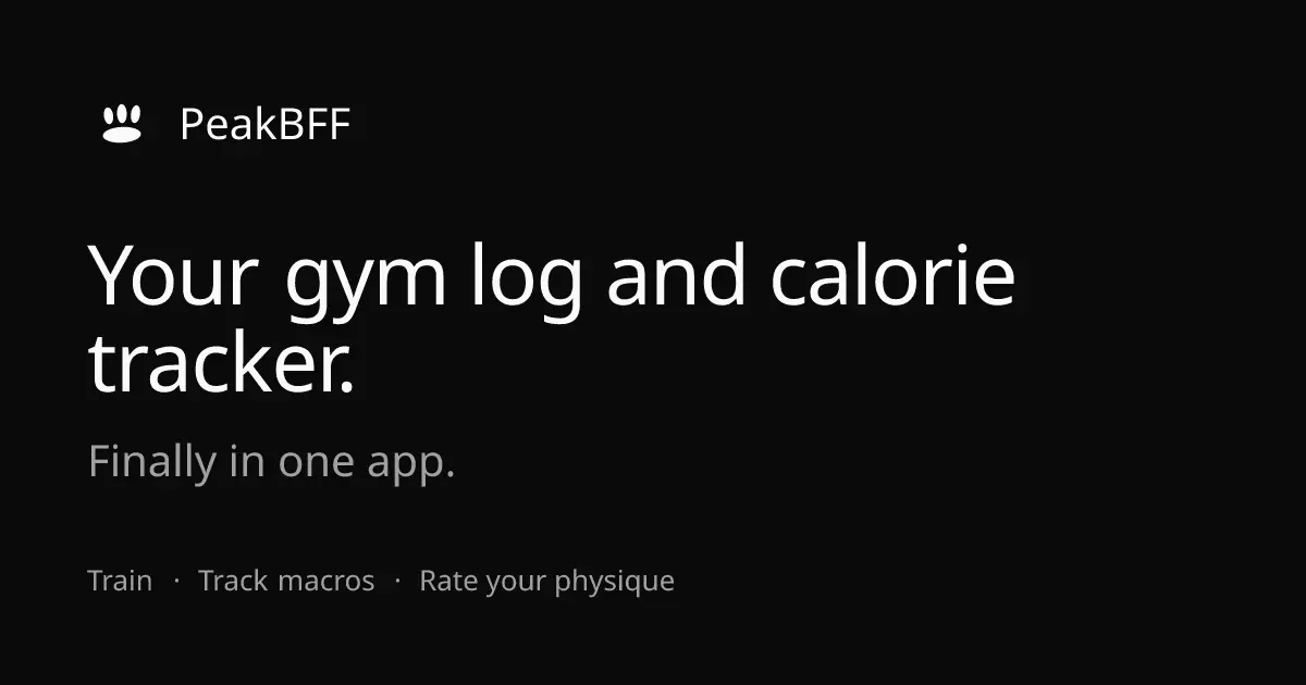 Screenshot 1 of PeakBFF