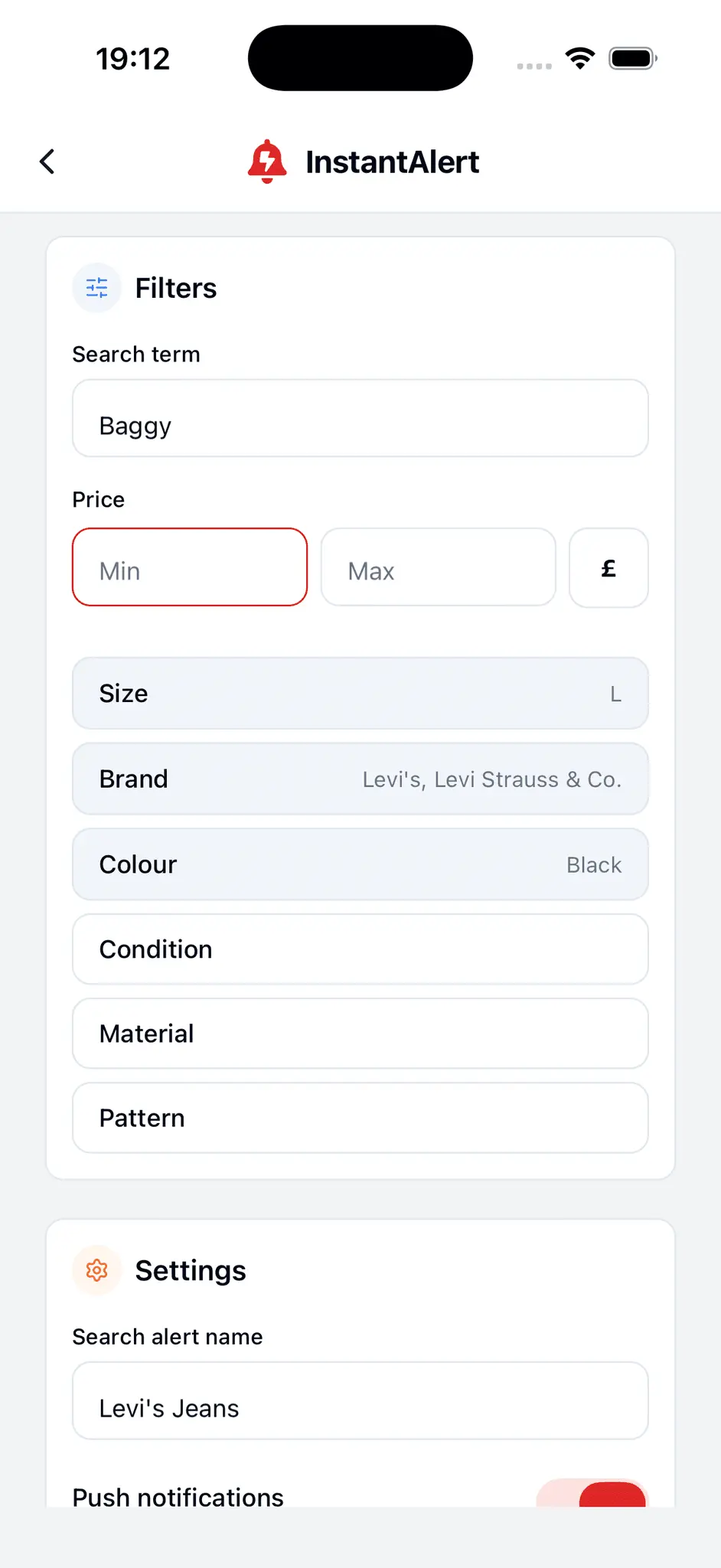 Screenshot 3 of InstantAlert