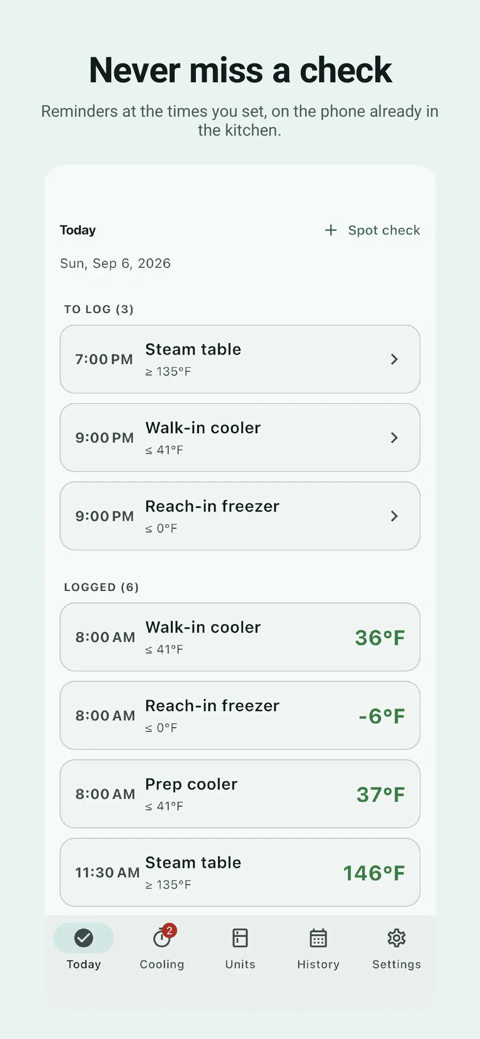 Screenshot 1 of ChillCheck