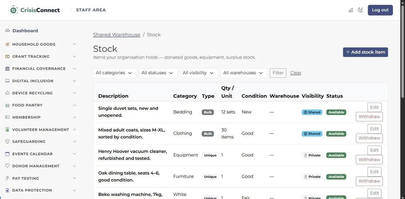 Screenshot 3 of CrisisConnect