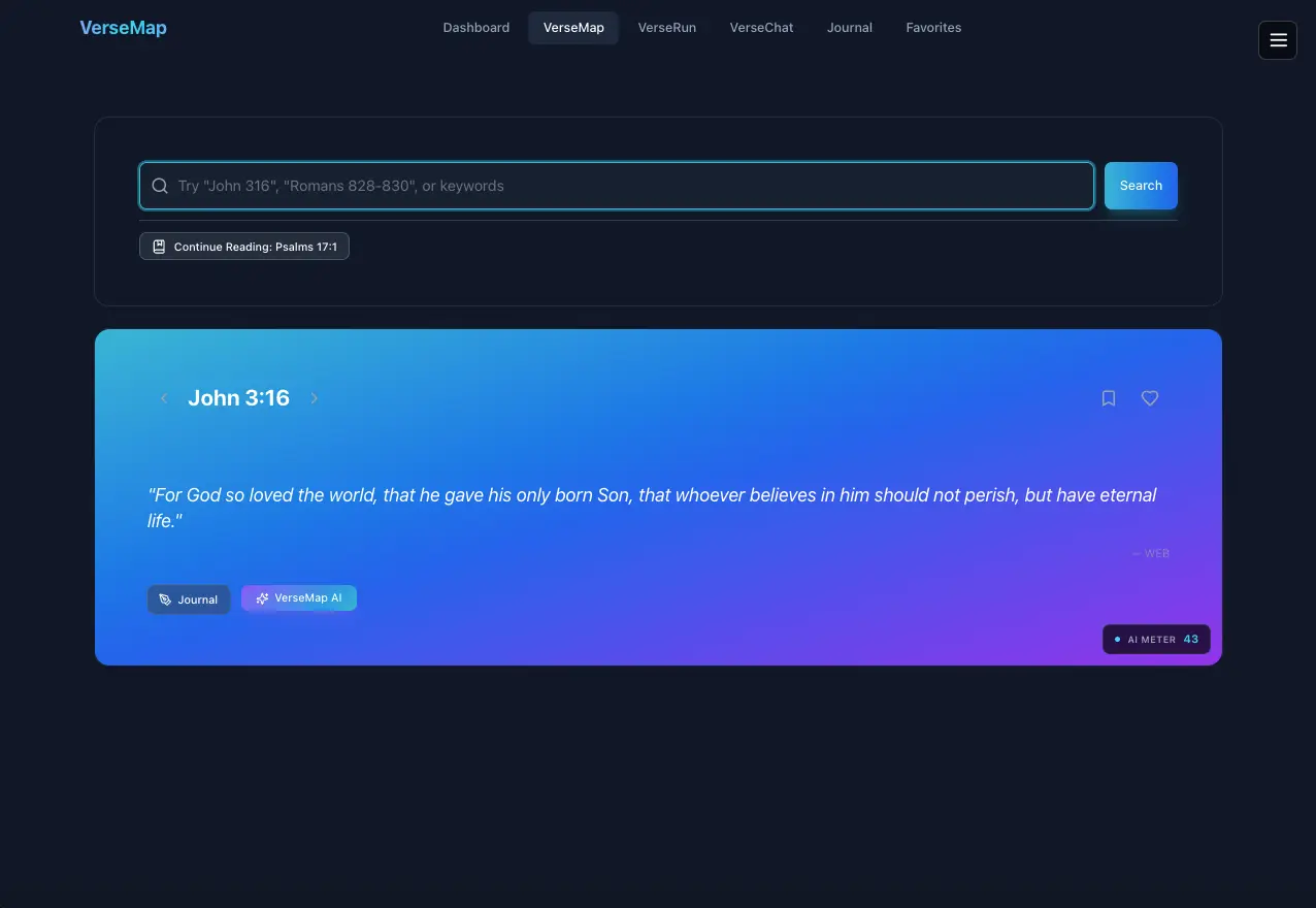 Screenshot 3 of VerseMap AI
