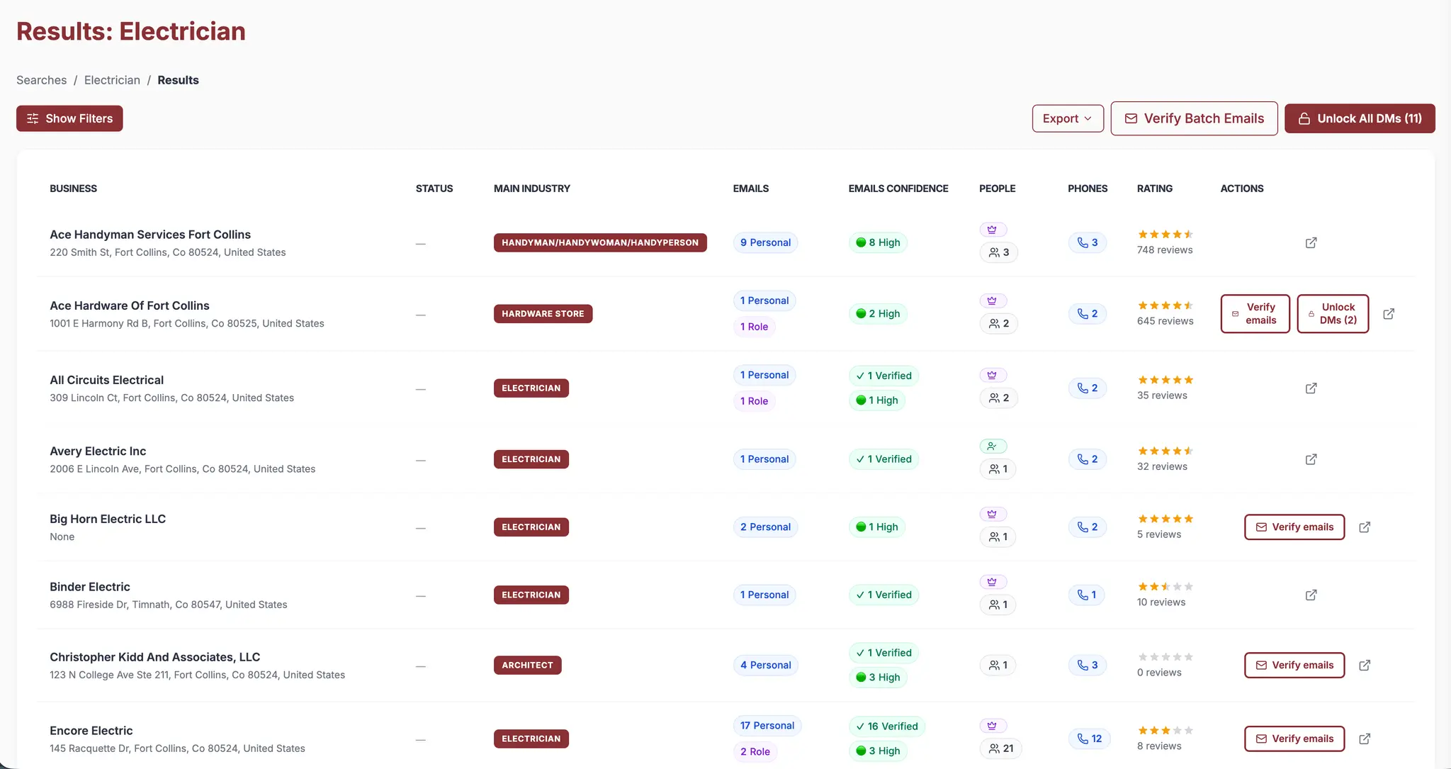 Screenshot 4 of WebLeads