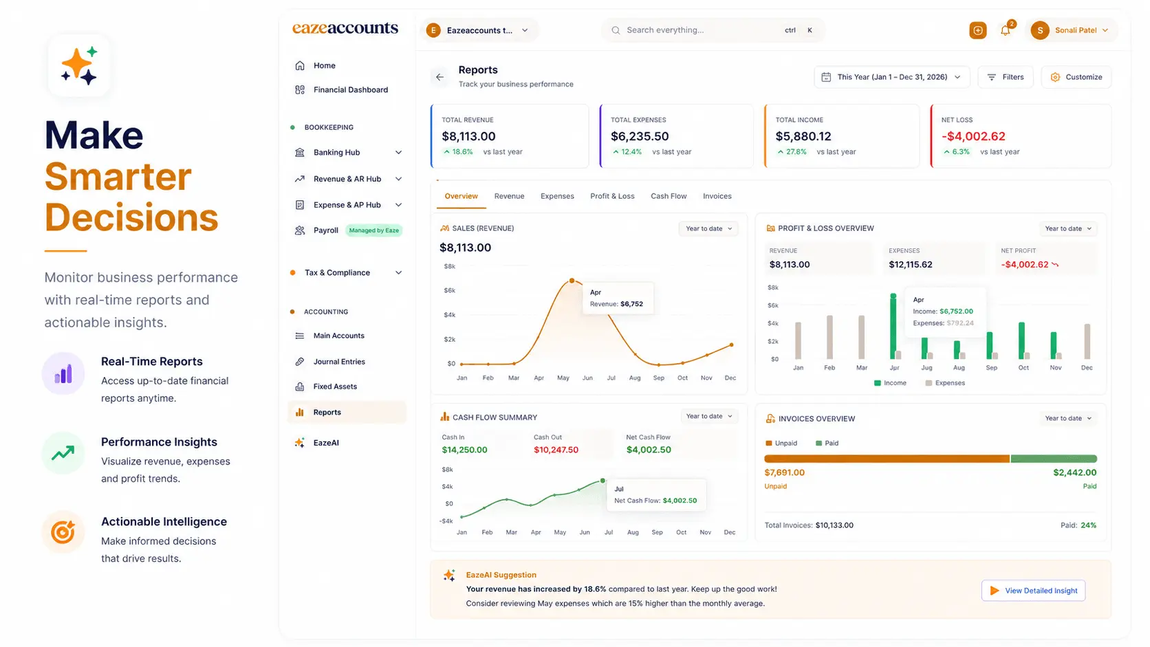 Screenshot 2 of EazeAccounts