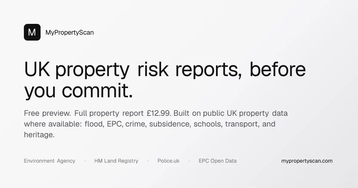 Screenshot 1 of MyPropertyScan