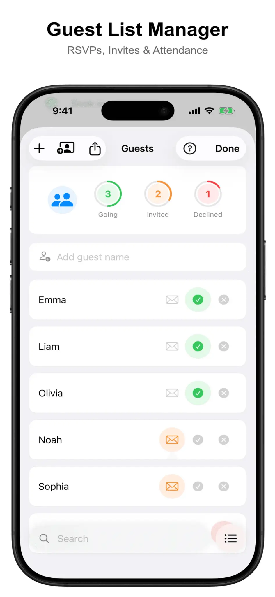 Screenshot 2 of Event Stories