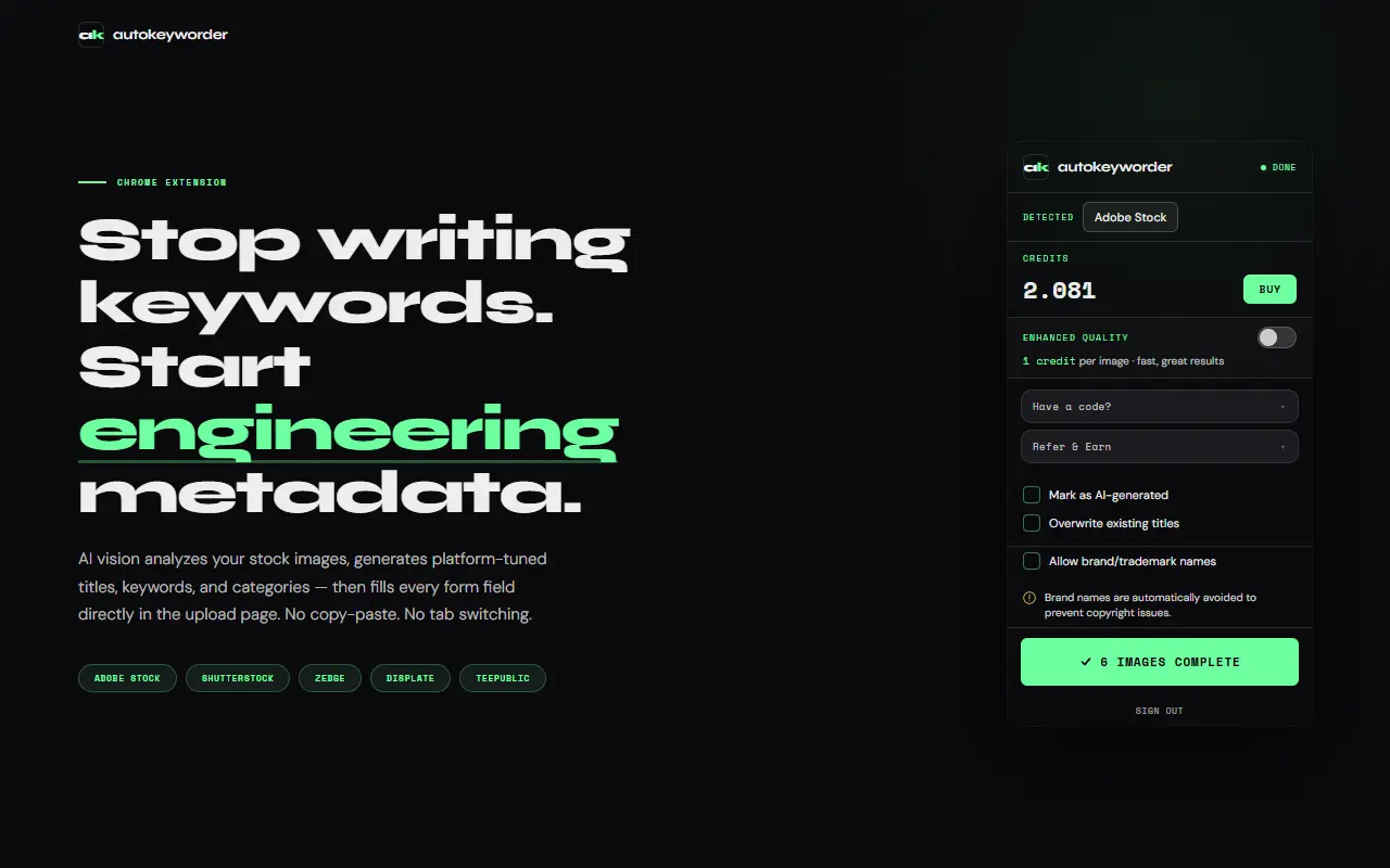 Screenshot 6 of Autokeyworder