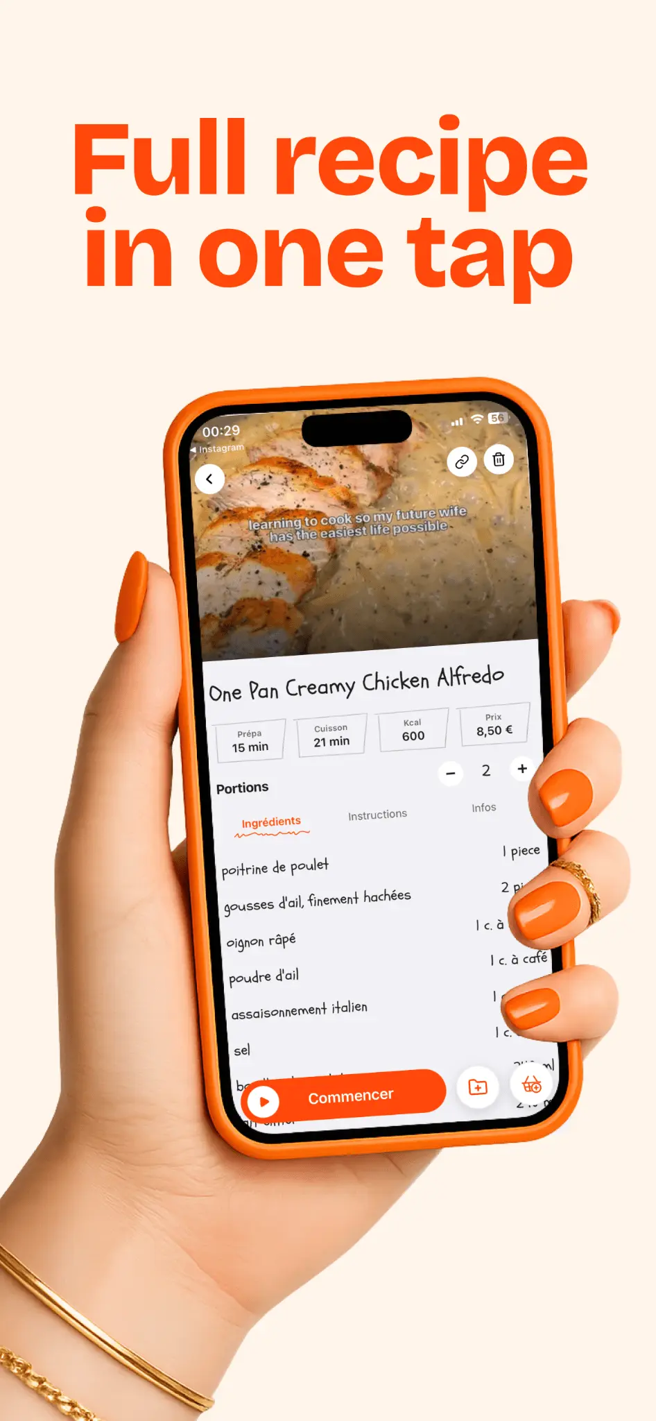 Screenshot 2 of Wecipe - Recipe importer