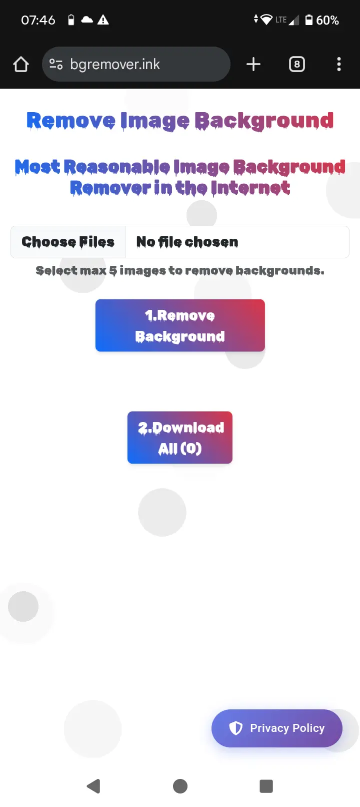 Screenshot 1 of Remove Image Background