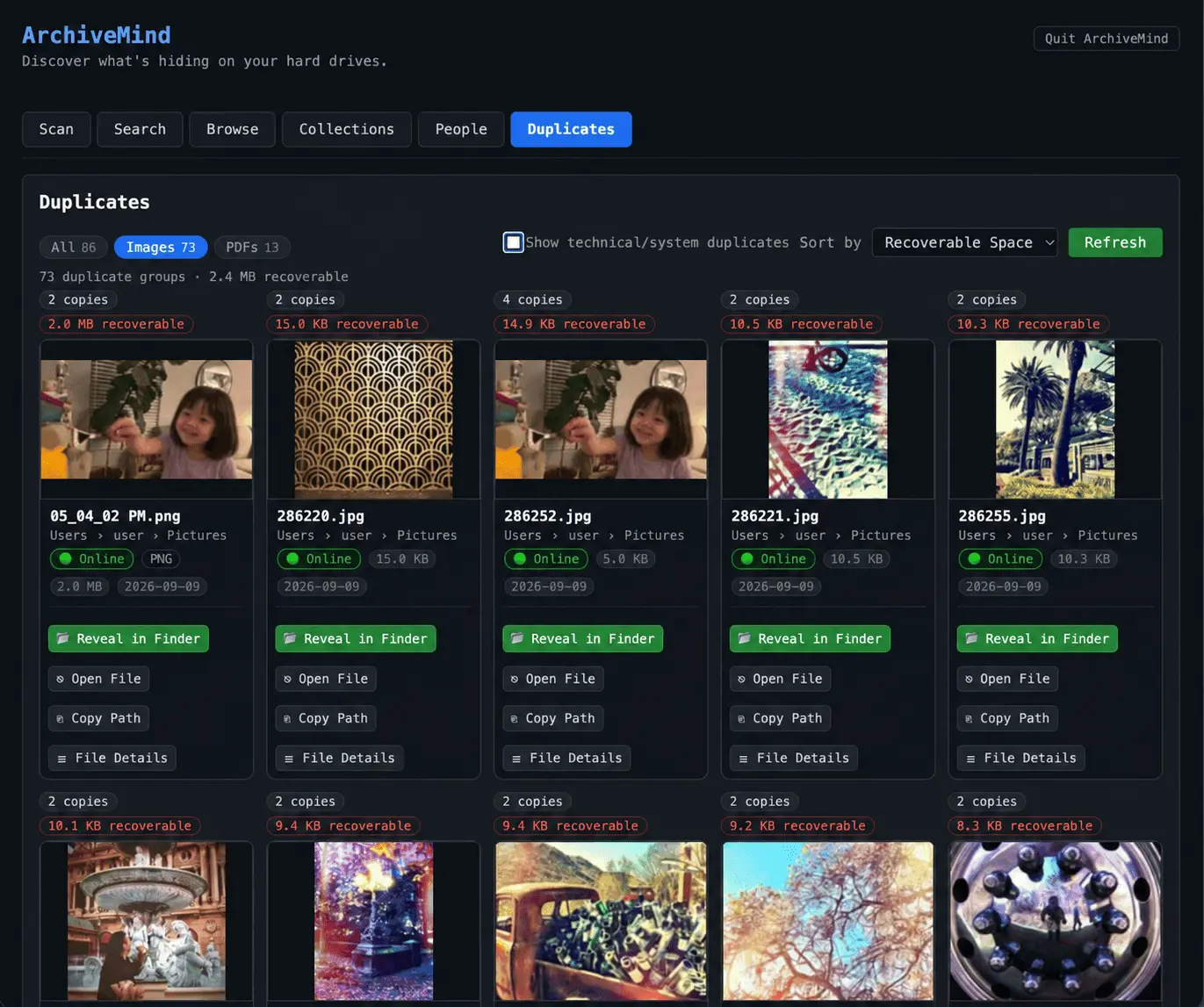 Screenshot 4 of ArchiveMind