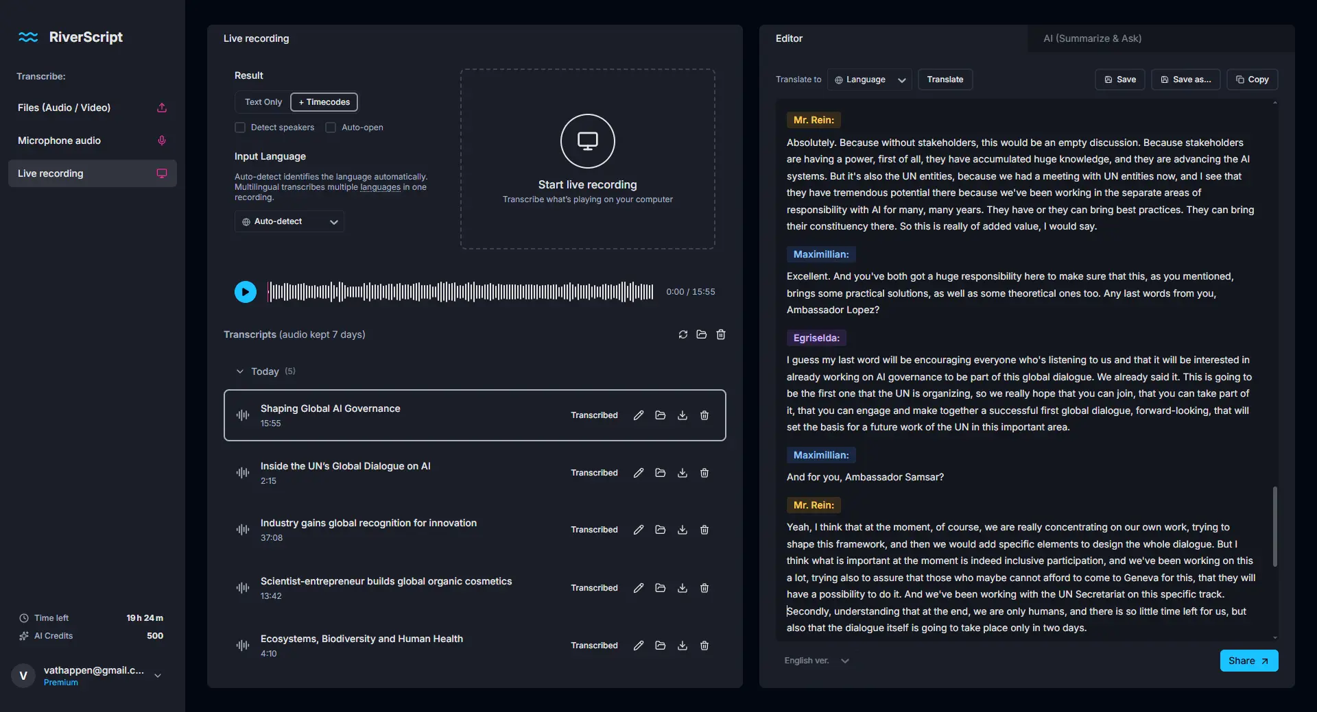 Screenshot 2 of RiverScript