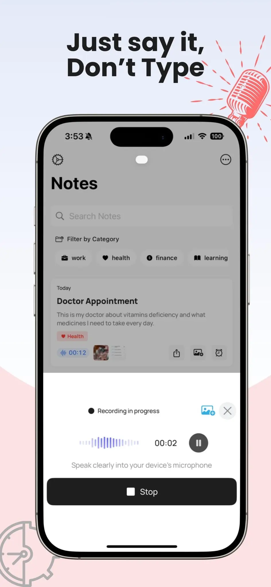 Screenshot 2 of Voicely