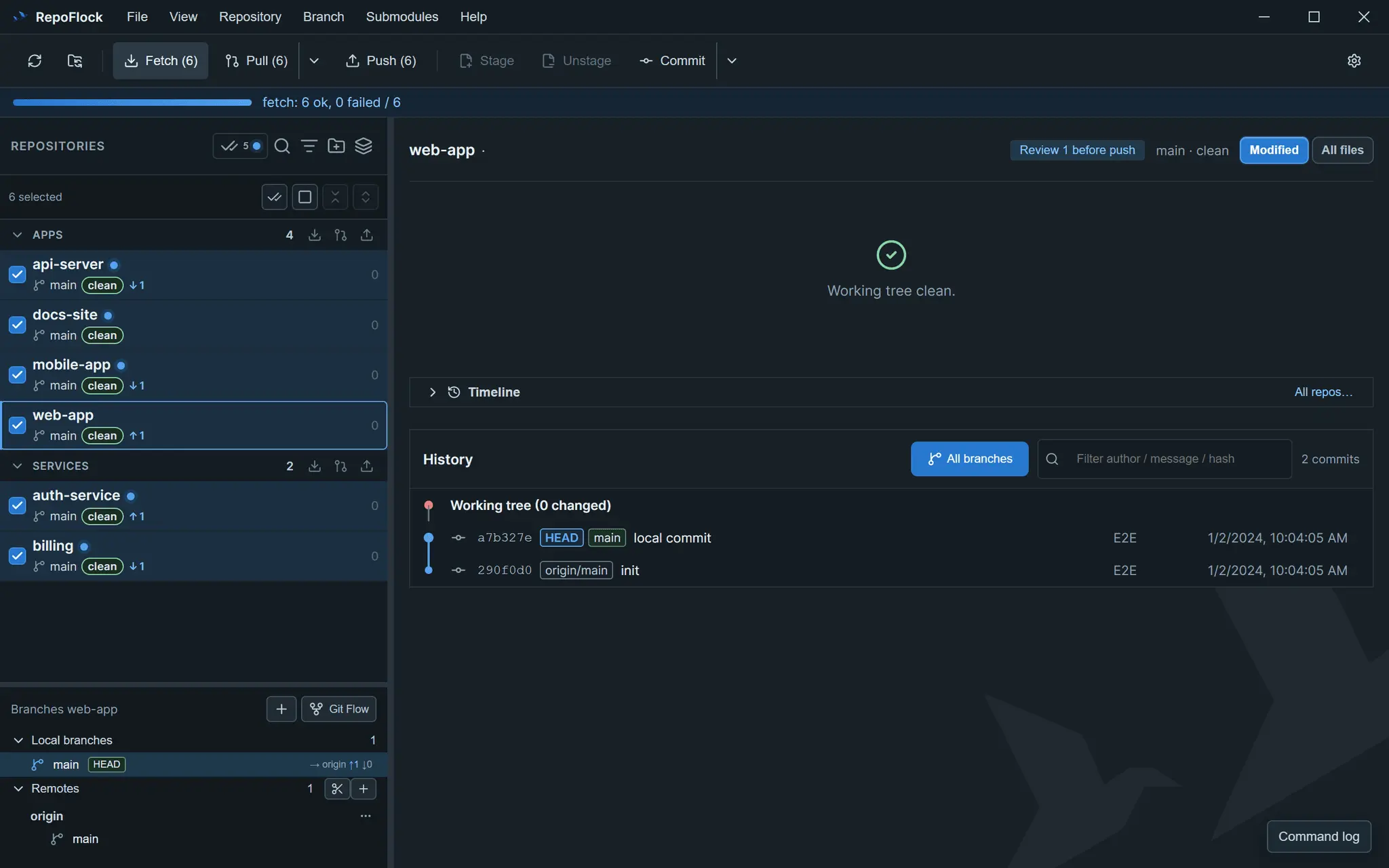 Screenshot 2 of RepoFlock