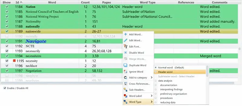Screenshot 7 of PDF Index Generator