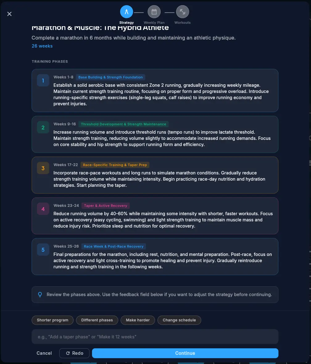 Screenshot 10 of Pelaris AI Fitness Coaching