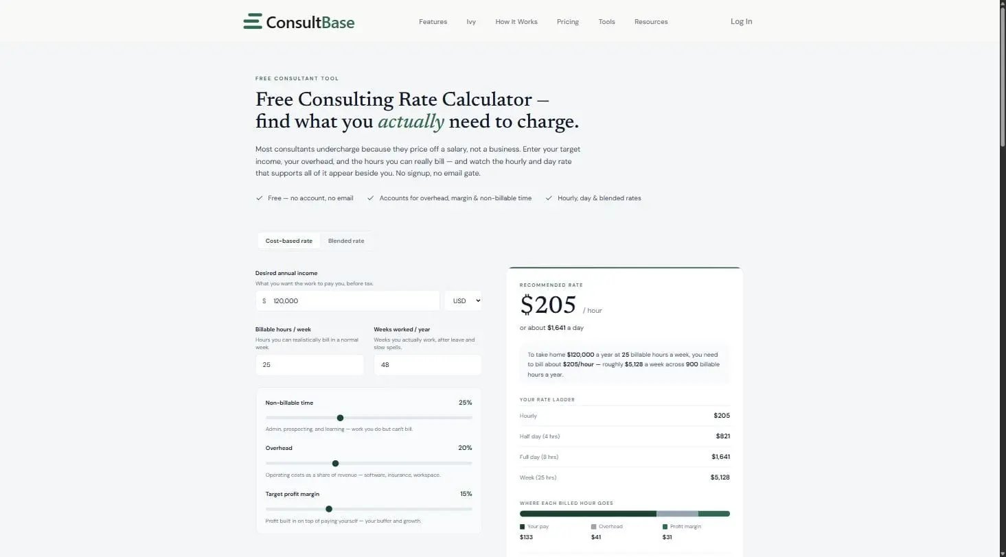Screenshot 2 of ConsultBase