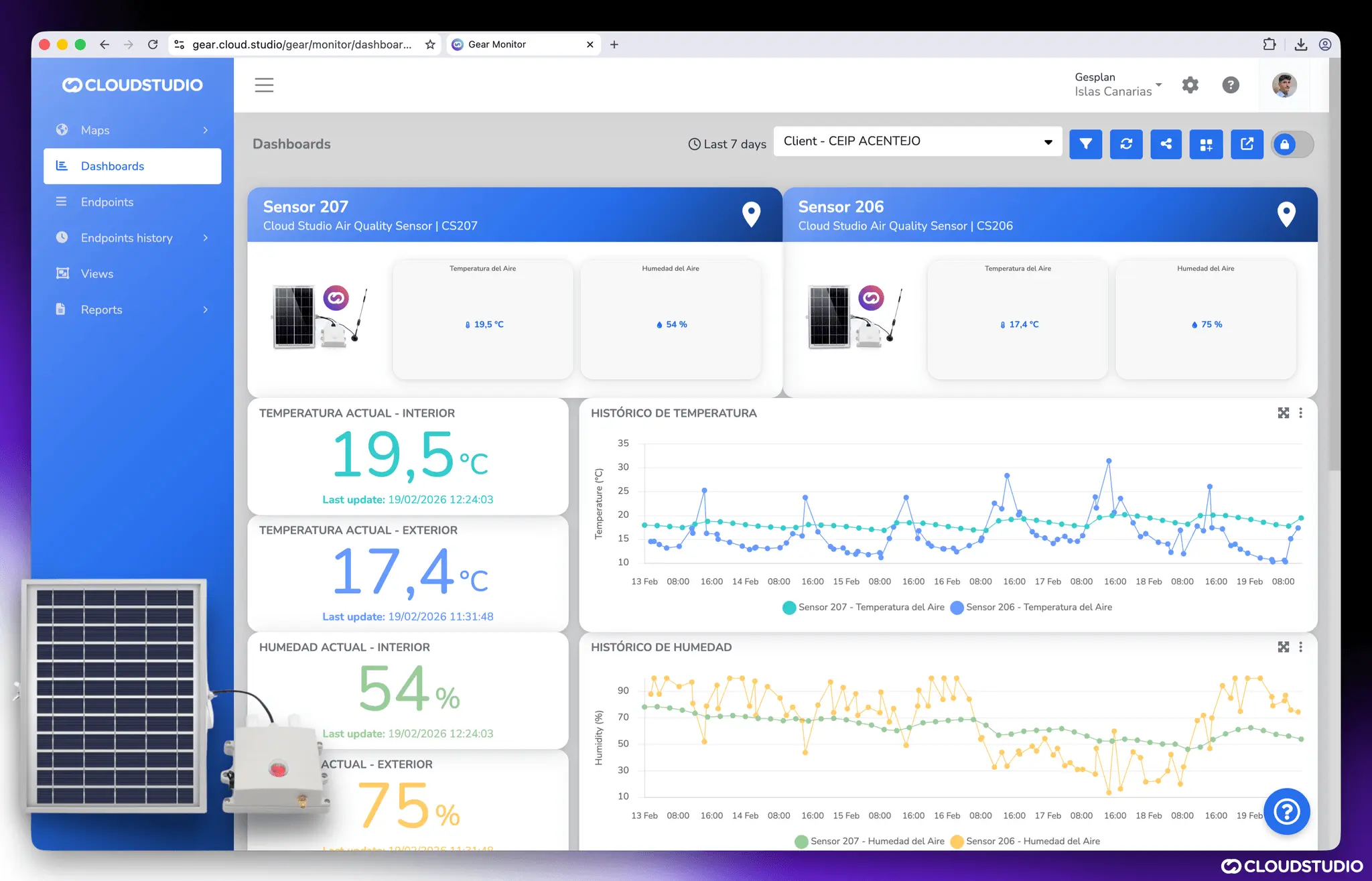 Screenshot 3 of Cloud Studio IoT