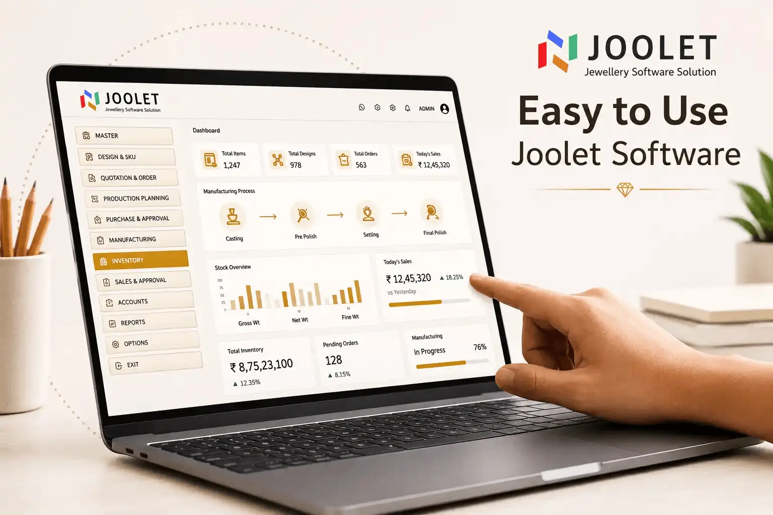 Screenshot 2 of Joolet ERP