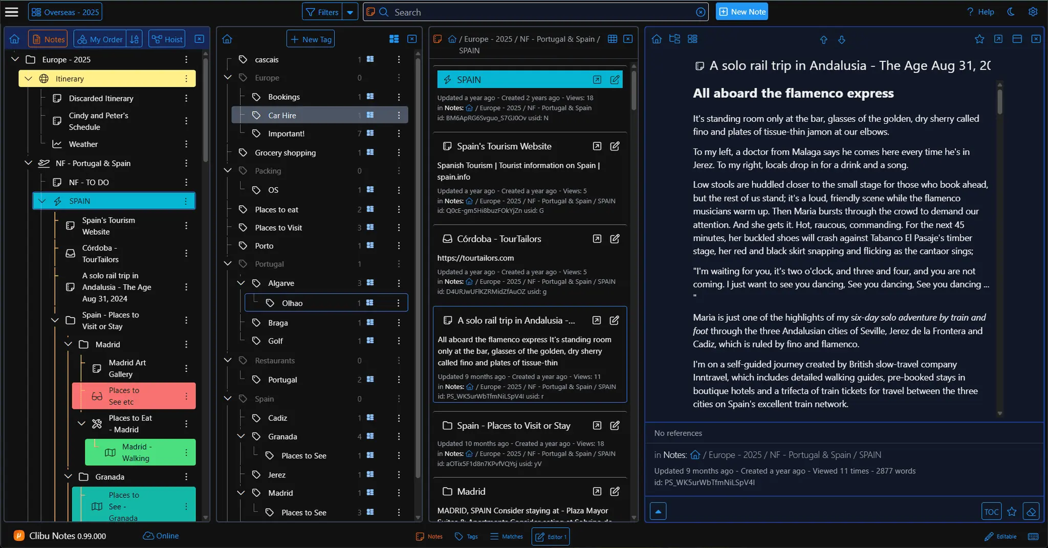Screenshot 3 of Clibu Notes