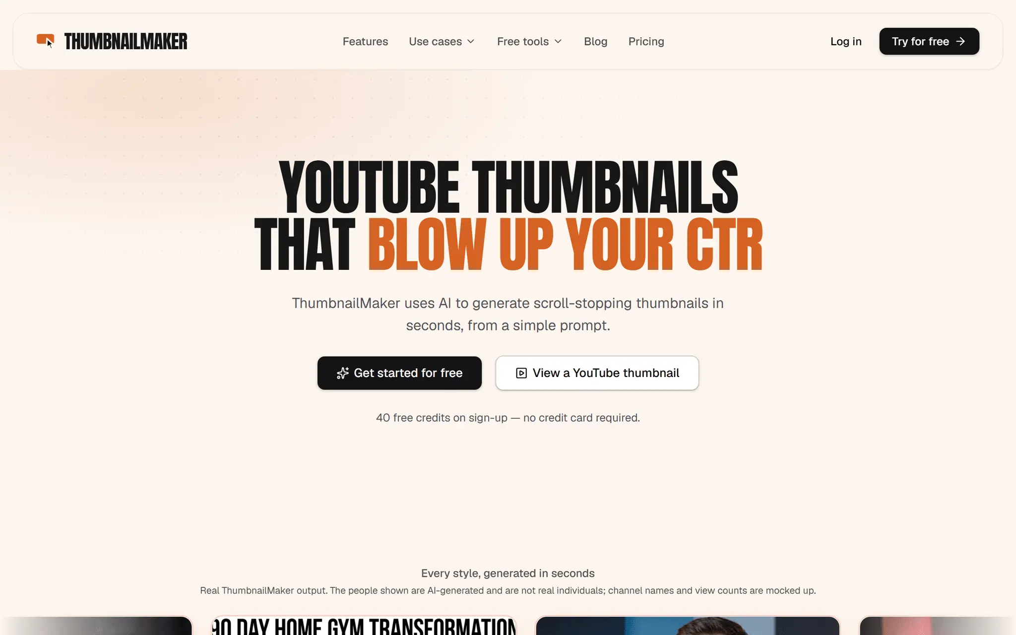 Screenshot 2 of ThumbnailMaker