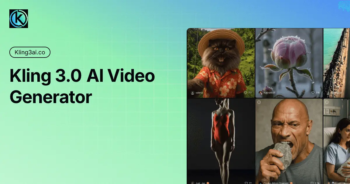 Screenshot 1 of Kling 3.0 AI Video Generator