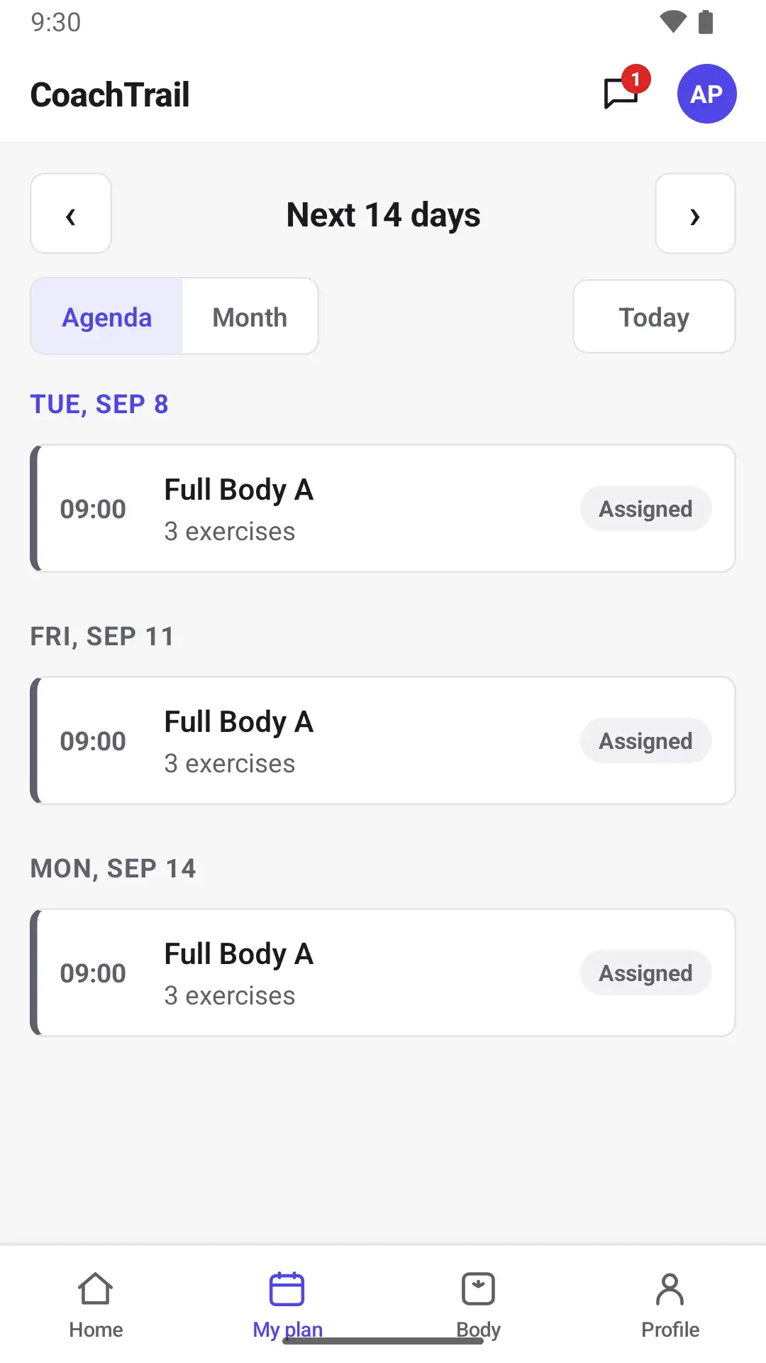 Screenshot 8 of CoachTrail