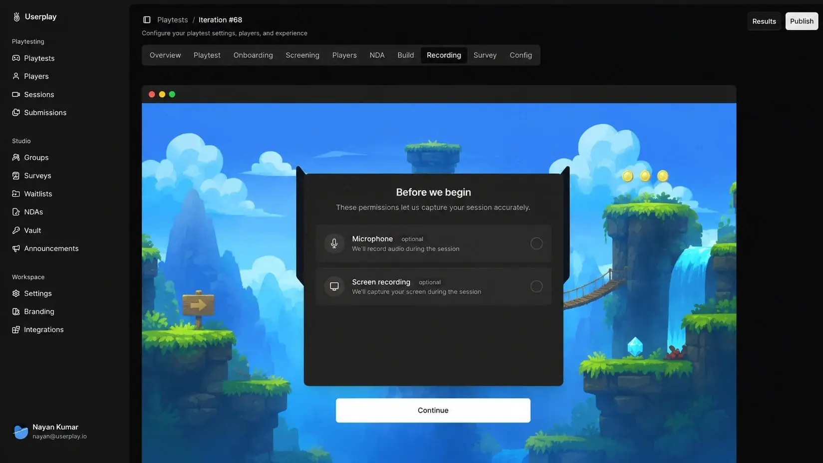 Screenshot 8 of Userplay