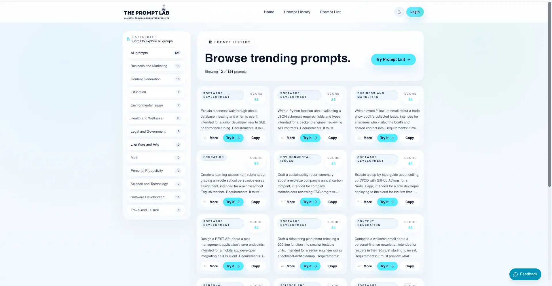 Screenshot 4 of The Prompt Lab