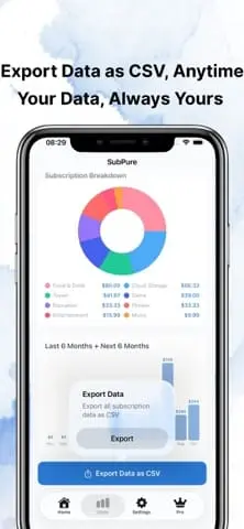 Screenshot 4 of SubPure: Subscription Tracker