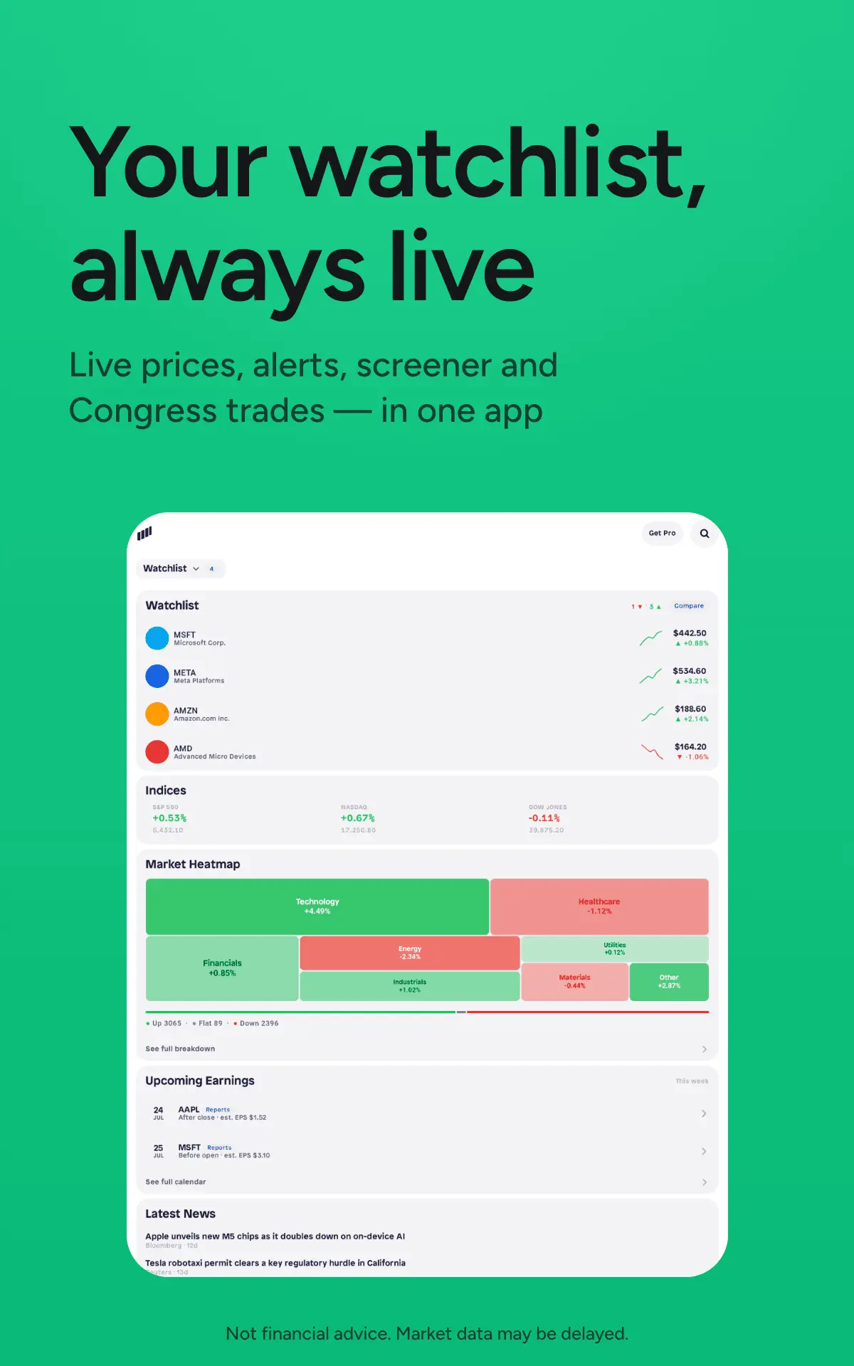 Screenshot 5 of StockPlus: AI Market Tracker