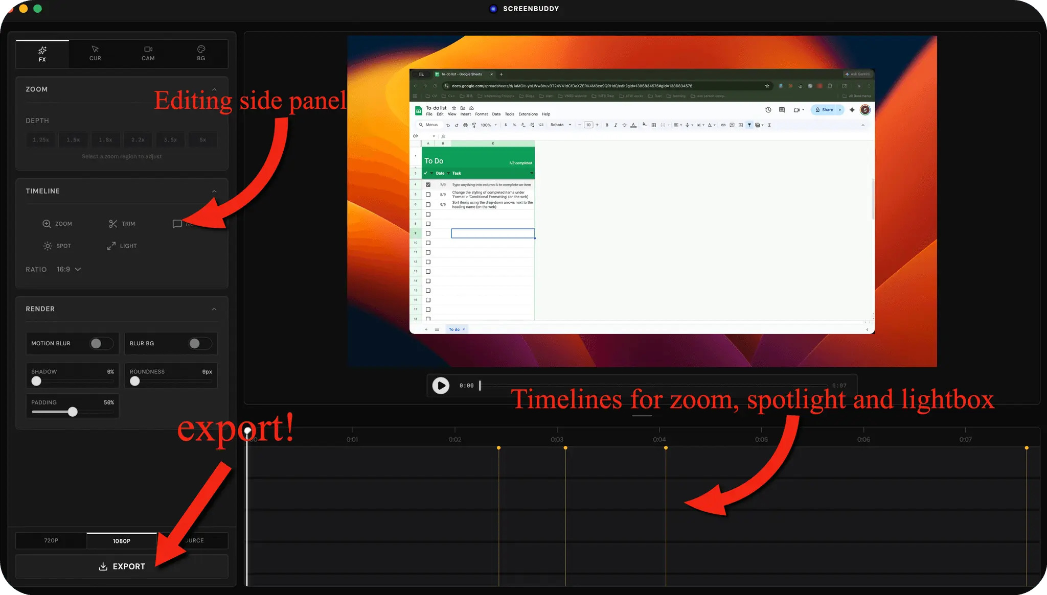 Screenshot 3 of ScreenBuddy