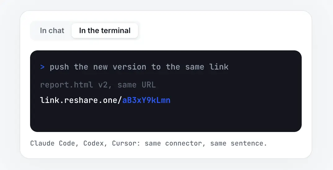 Screenshot 2 of Reshare