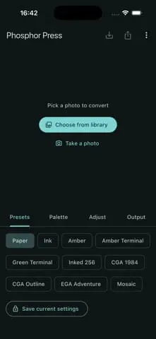 Screenshot 4 of Phosphor Press