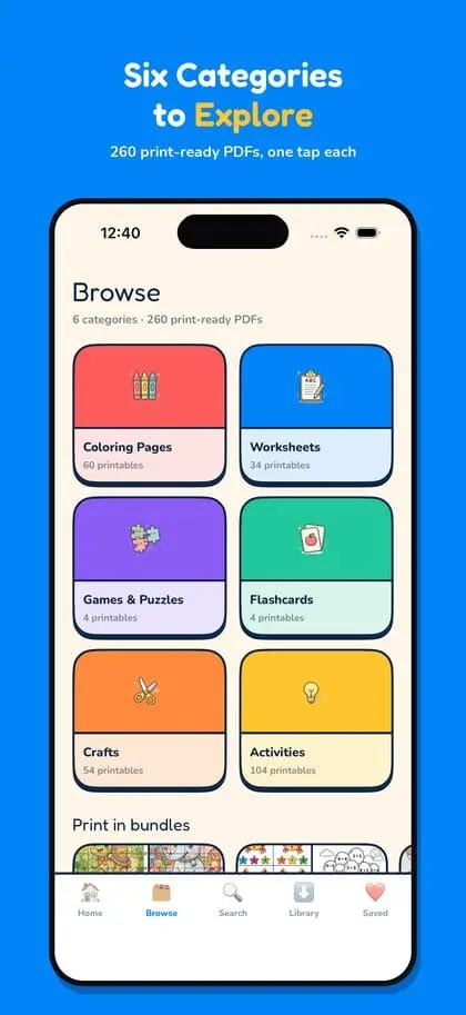 Screenshot 3 of Free Printables for Kids
