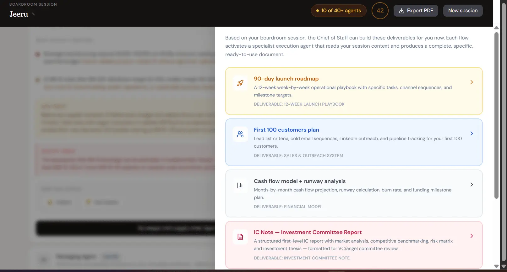Screenshot 9 of 1Founder