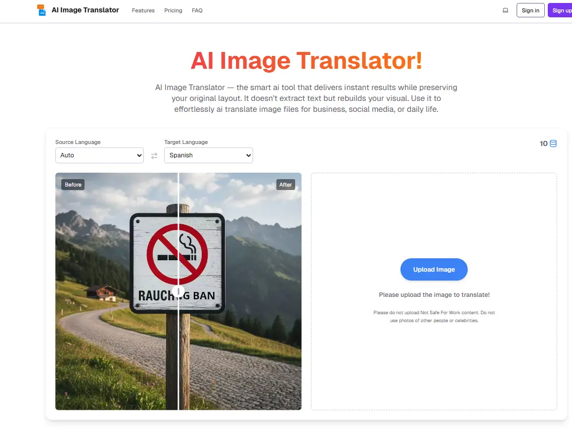 Screenshot 1 of The Powerful Ultimate AI Image Translato