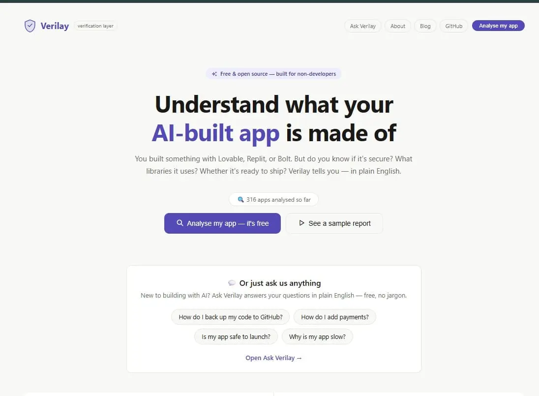 Screenshot 1 of Verilay