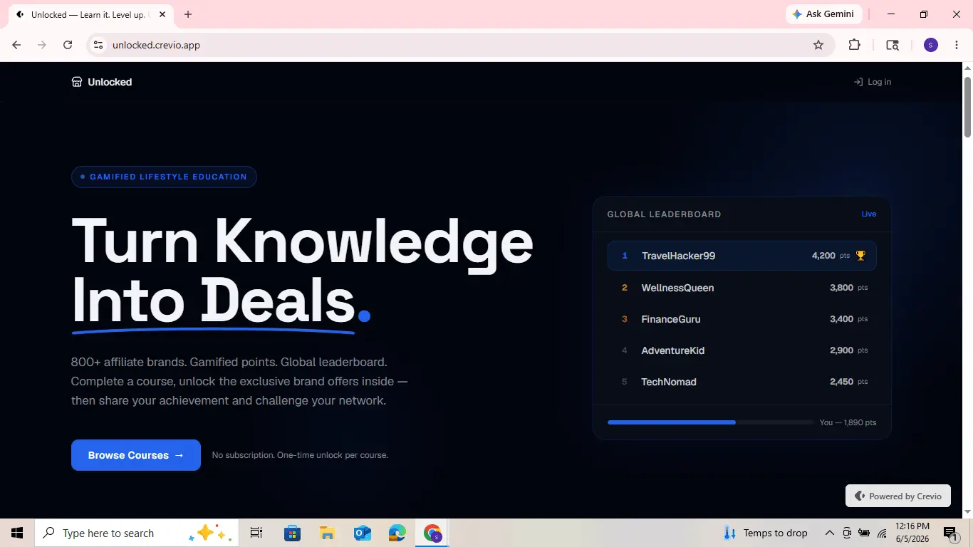 Screenshot 1 of Unlocked