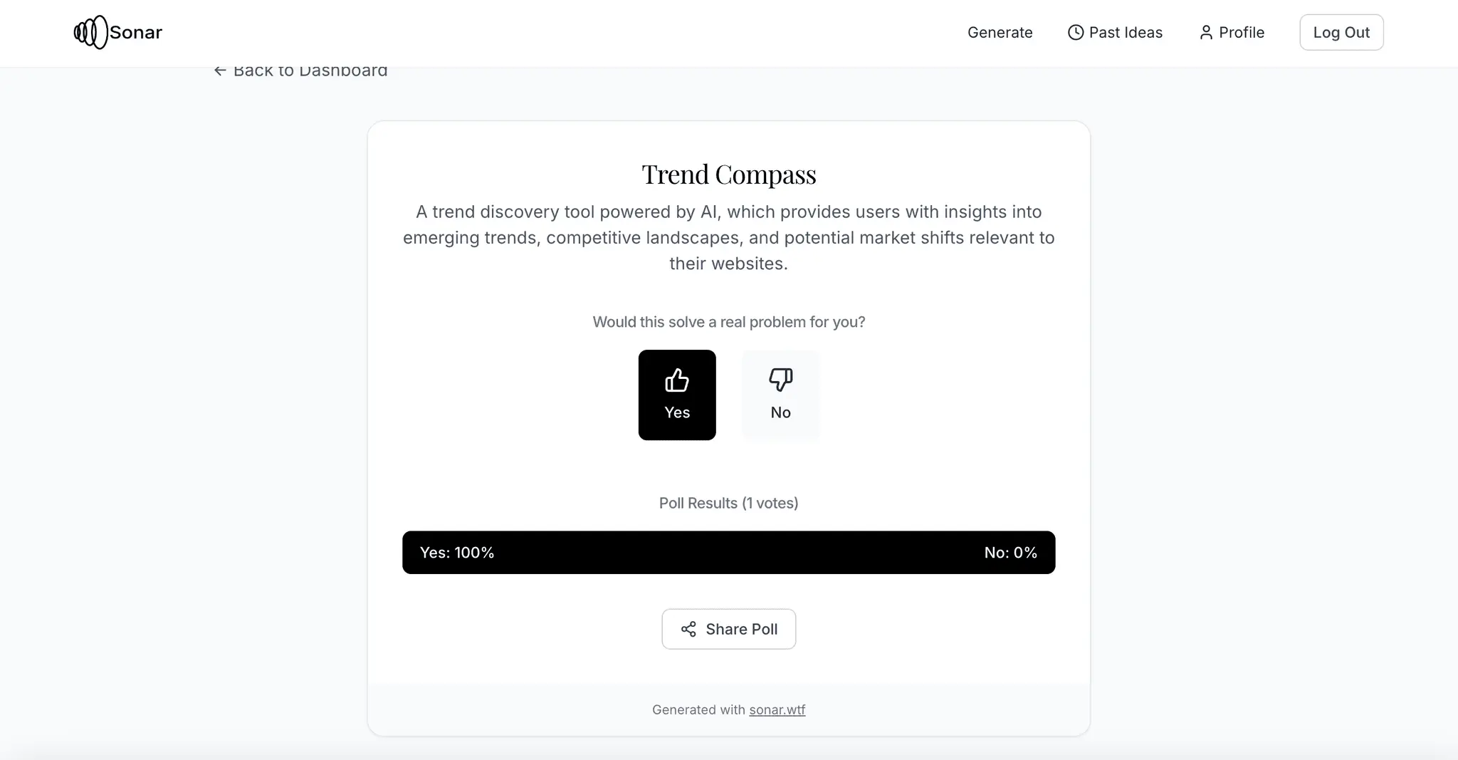Screenshot 2 of Sonar