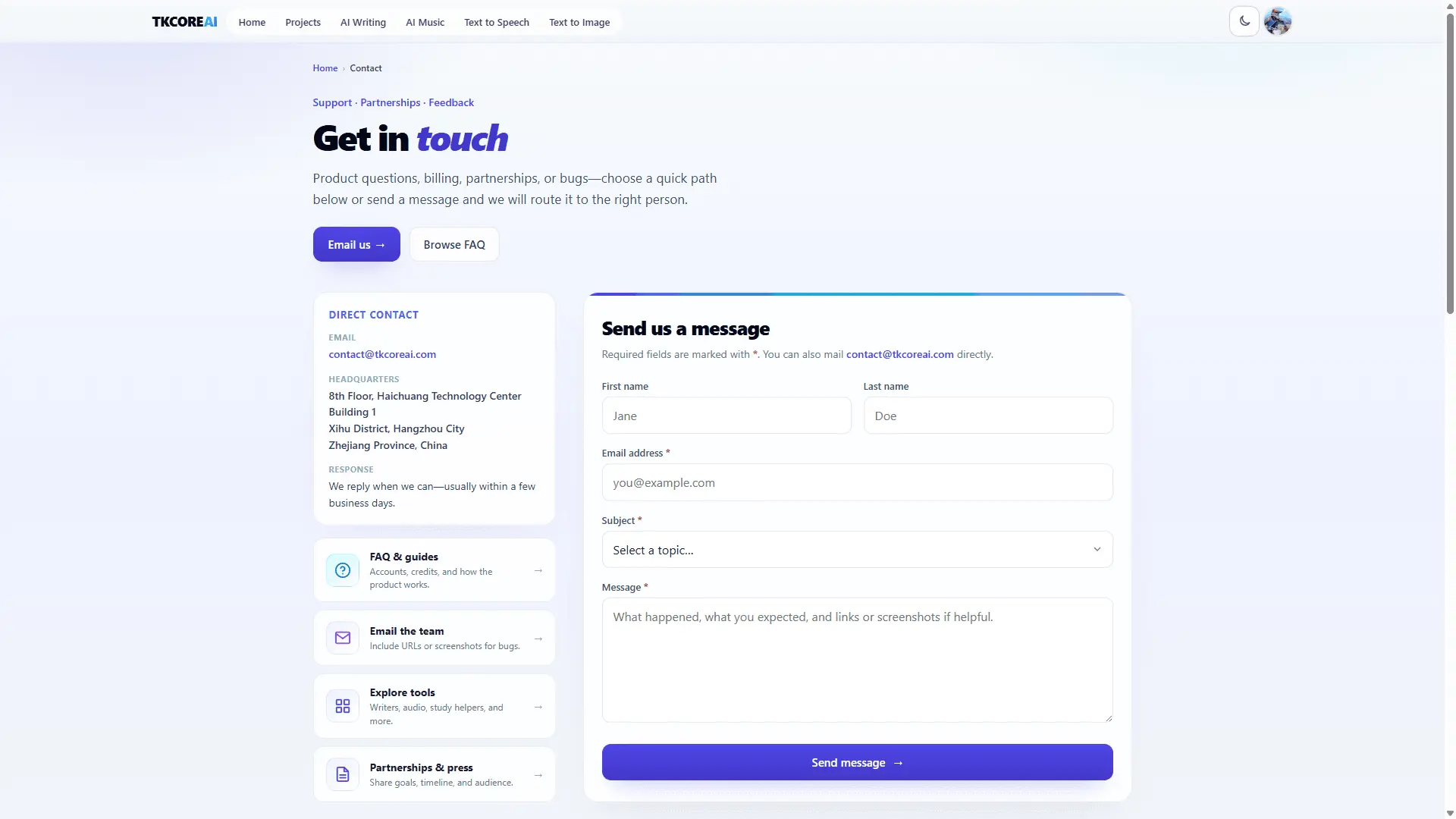 Screenshot 4 of TKCORE AI
