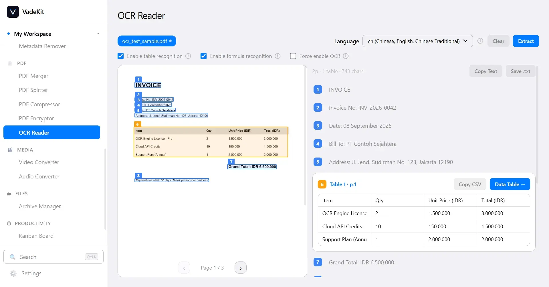 Screenshot 3 of VadeKit