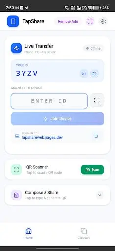 Screenshot 1 of TapShare