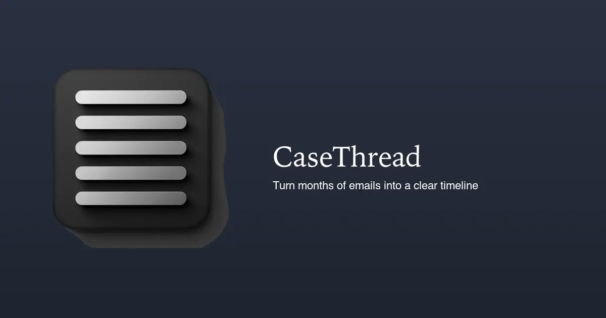Screenshot 1 of CaseThread